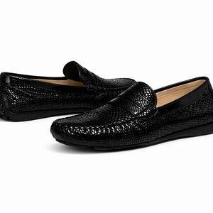 Van Eli Women’s Assia Black Suede Driving Loafers Shoes Size 7.5 A​​​